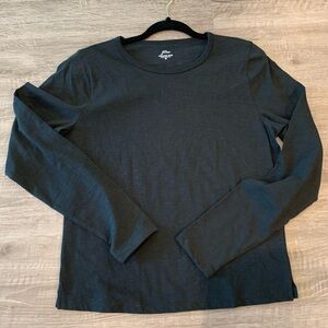 JCREW organic long sleeve shirt